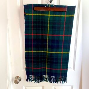 Hunting Stewart 100% Lambswool Scarf or Wrap - Made in Scotland
